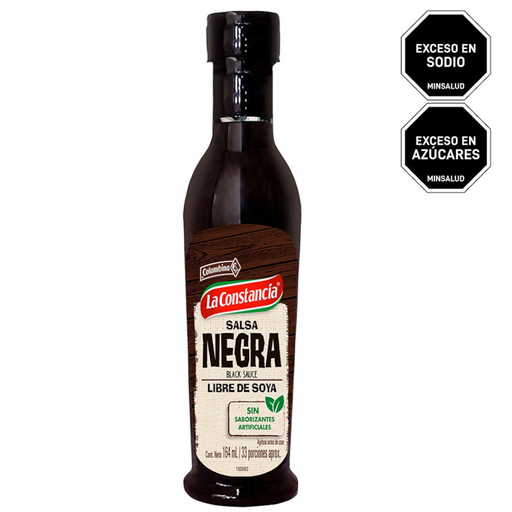 [054189] Salsa Negra La Constancia 164Ml