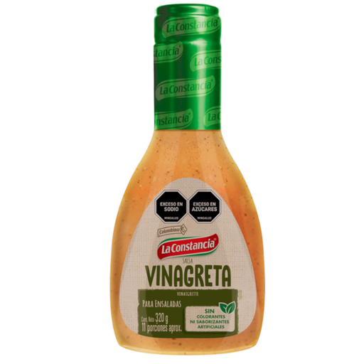 [054190] Salsa Vinagreta La Constancia Tarro 320Ml