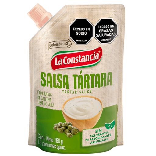 [054192] Salsa Tartara La Constancia 190Ml