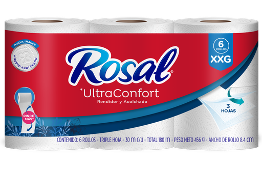[054240] Papel Higiénico Ultra Confort XXG 6 Unidades