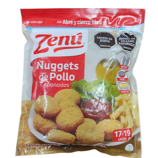 [054284] Nuggets Pollo Apanado Zenu  320Gr