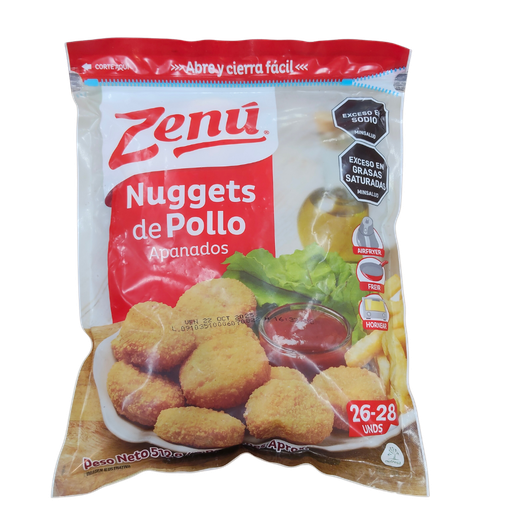 [054285] Nuggets Pollo Apanado Zenu 512Gr
