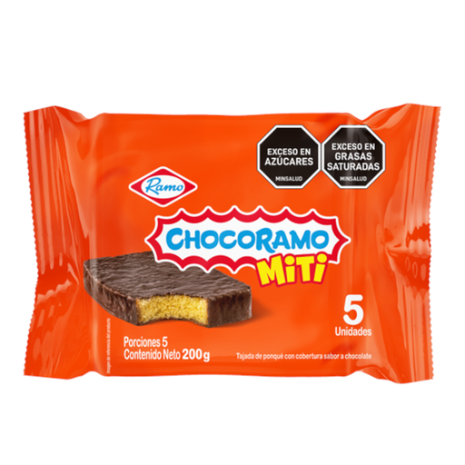 [054288] Chocoramo Miti 5 Unidades 200Gr