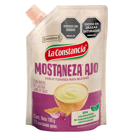 [054300] Mostaneza Ajo La Constancia 190Gr