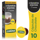 Chocolate Corona Cápsula Express 10 Unidades 
