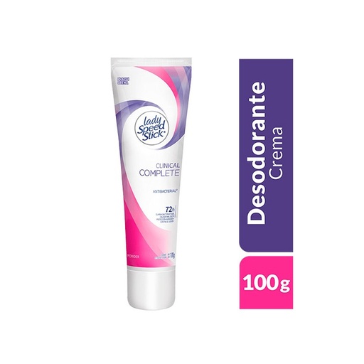 [054319] Desodorante Lady Speed Stick Clinical Tubo Crema 100Gr