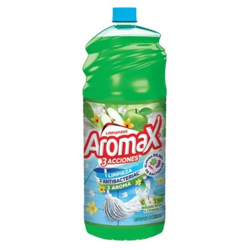 [054336] Limpia Pisos Aromax 3 Manzana Verde 2000Ml