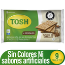 Galletas Tosh Fusión Cereales 9 Paquetes 229Gr