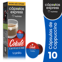 Colcafe Cappuccino Vainilla Cápsulas 10 Unidades