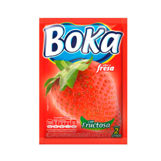 [009419] Boka Con Sabor A Fresa 22Gr