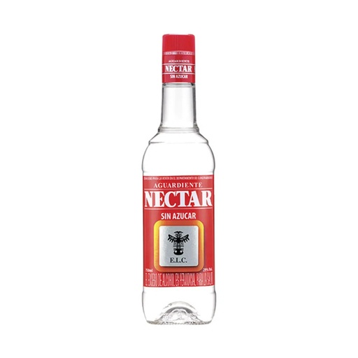 [054369] Aguardiente Nectar TDNL Sin Azúcar Botella 750Ml