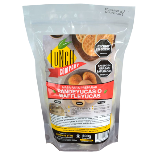 [054387] Pandeyucas O Waffleyucas  Lunch Company 10 Unidades 500Gr