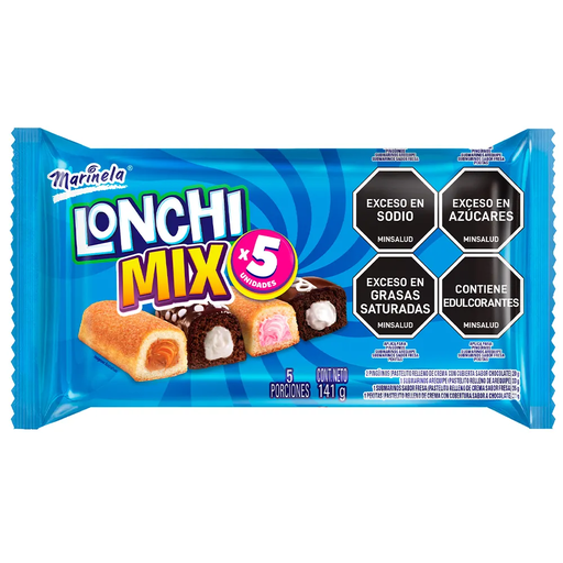 [054397] Lonchimix Bimbo 5 Unidades 141Gr