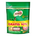 Milo Active-Go Doypack 275Gr 10%+ Contenido