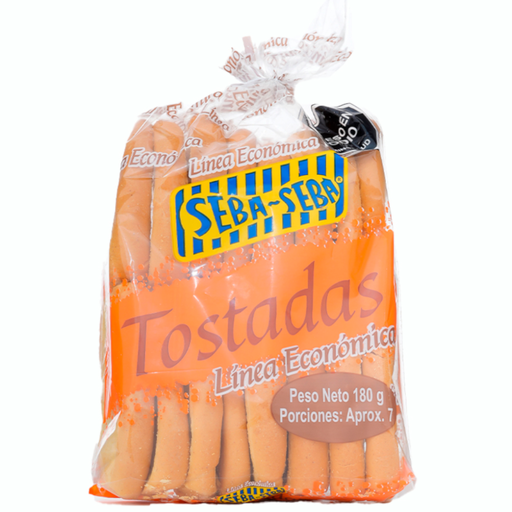 [054454] Tostada Seba Seba Economica Paquete 180Gr