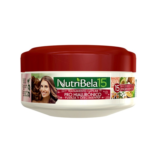 [054500] Tratamiento Nutribela Pro Hialurónico  Fuerza Y Crecimiento Pote 180Ml