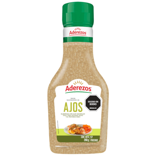 [054512] Salsa Sazonadora Ajos Aderezos 260Gr