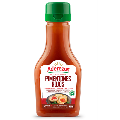 [054514] Salsa Sazonadora De Pimentones Rojos Aderezos 265Gr