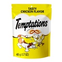 Snack Para Gato Sabor A Pollo Temptations 48Gr