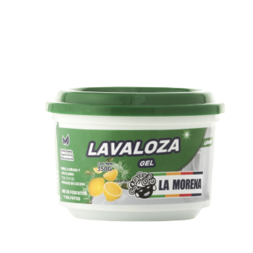 [054543] Lava Loza En Gel La Morena Limón 350Gr