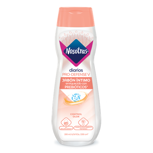 [054565] Jabón Intimo Nosotras Pro Defese V Enriquecido Con Prebióticos 200Ml