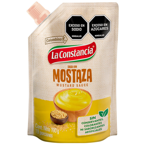 [054566] Salsa Con Mostaza La Constancia 190Gr