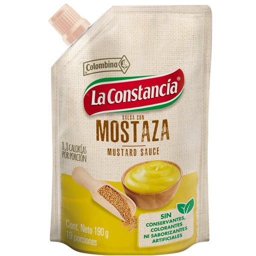 [054566] Salsa Con Mostaza La Constancia 190Gr