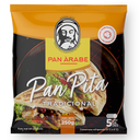 Pan Arabe Blanco Pita Tradicional 5 Unidades 250Gr