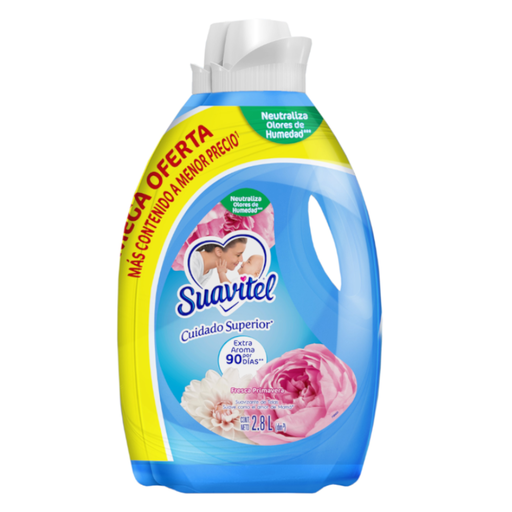 [054623] Suavitel Cuidado Superior Frescura Primaveral  2800 Ml 2 Unidades