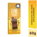 Chocolate Lyne Con Leche Con Almendras 60Gr