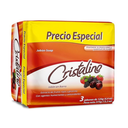 Jabón Cristalino Frutos Rojos 3 Unidades 375Gr