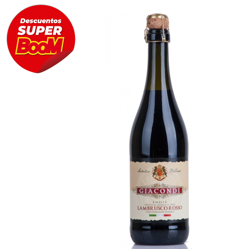 [054639] Vino Tinto Lambrusco Rosso Giacondi 750Ml