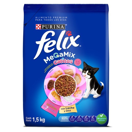 [054654] Felix Megamix Gatitos 1500Gr