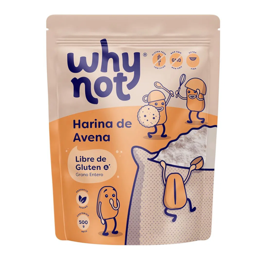 [054688] Harina De Avena Why Not 500Gr