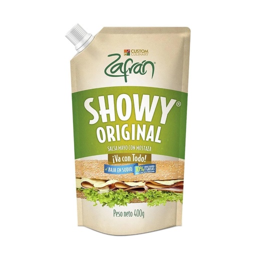 [054695] Salsa Zafrán Showy Original Doypak 400Gr