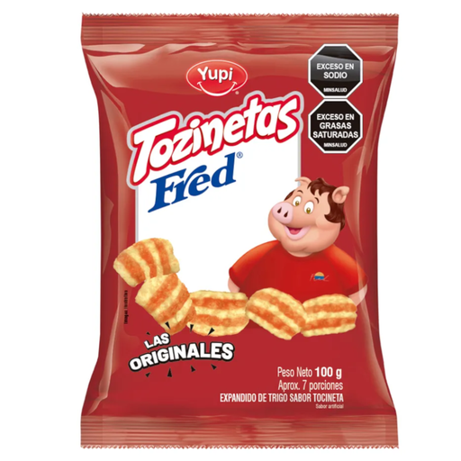 [054699] Tozinetas Fred Original Yupi Individual 100Gr