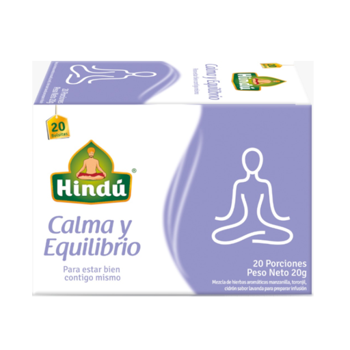 [054722] Infusion Hindu Calma Y Equilibrio 20 Unidades 20Gr