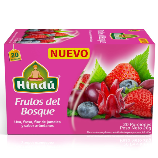 [054723] Infusión Hindú Frutos Del Bosque 20 Unidades 20Gr