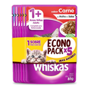 Whiskas Adulto Surtido Econo Pack 85Gr 5 Unidades