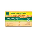 Jabón Palmolive Avena y Azúcar Morena 6 Unidades 660Gr