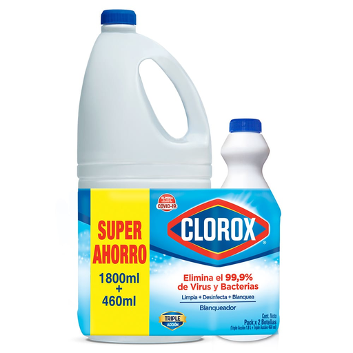 [054816] Clorox  Original 1800Ml + 460Ml Super Ahorro