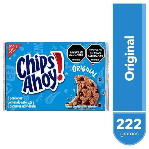 [054818] Galletas Chips Ahoy Chispas Chocolate 222Gr