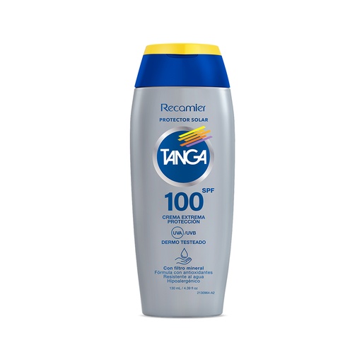 [054828] Protector Solar Tanga Spf 100 Crema 130Ml