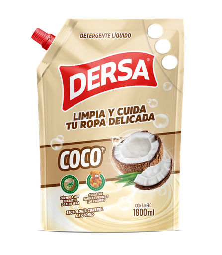 [054829] Detergente Liquido Dersa Coco Doypak 1800Ml