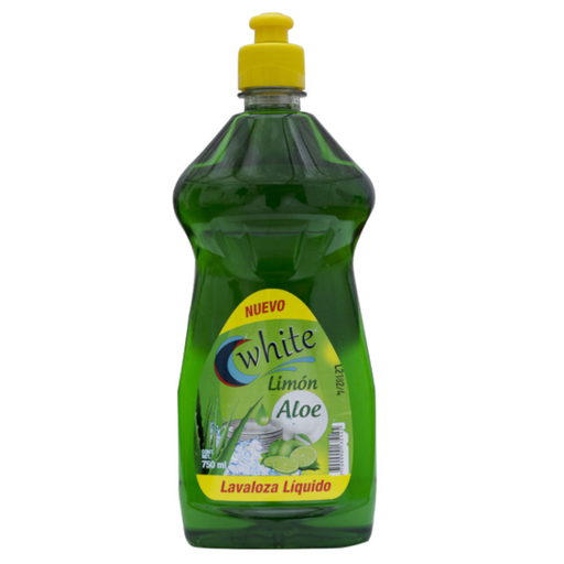[054833] Lavaloza Líquido White Limón Aloe  750Ml