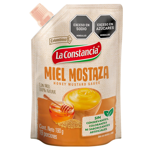 [054850] Miel Mostaza La Constancia 190Gr