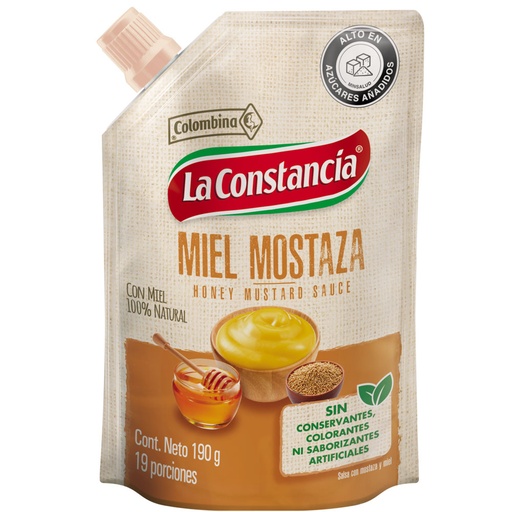 [054850] Miel Mostaza La Constancia 190Gr