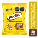 Caramelo Masticable Nucita Con Relleno Bolsa 50 Unidades 250Gr