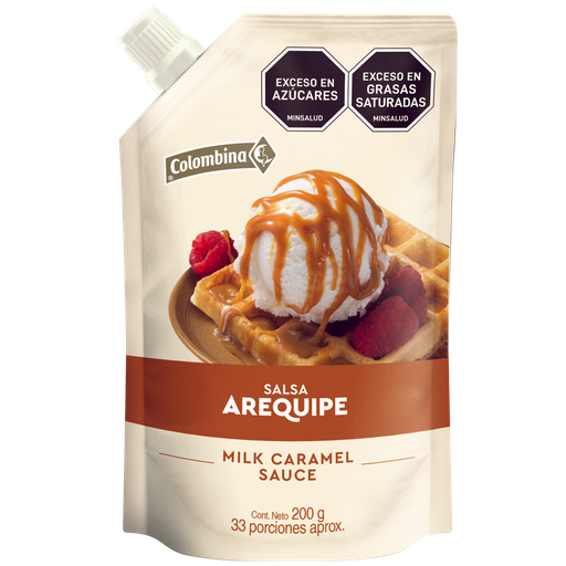 [054931] Salsa Arequipe Colombina Doypack 200Gr