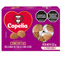 Conchitas Copelia Rellenas De Dulce Con Leche 6 Unidades 120Gr